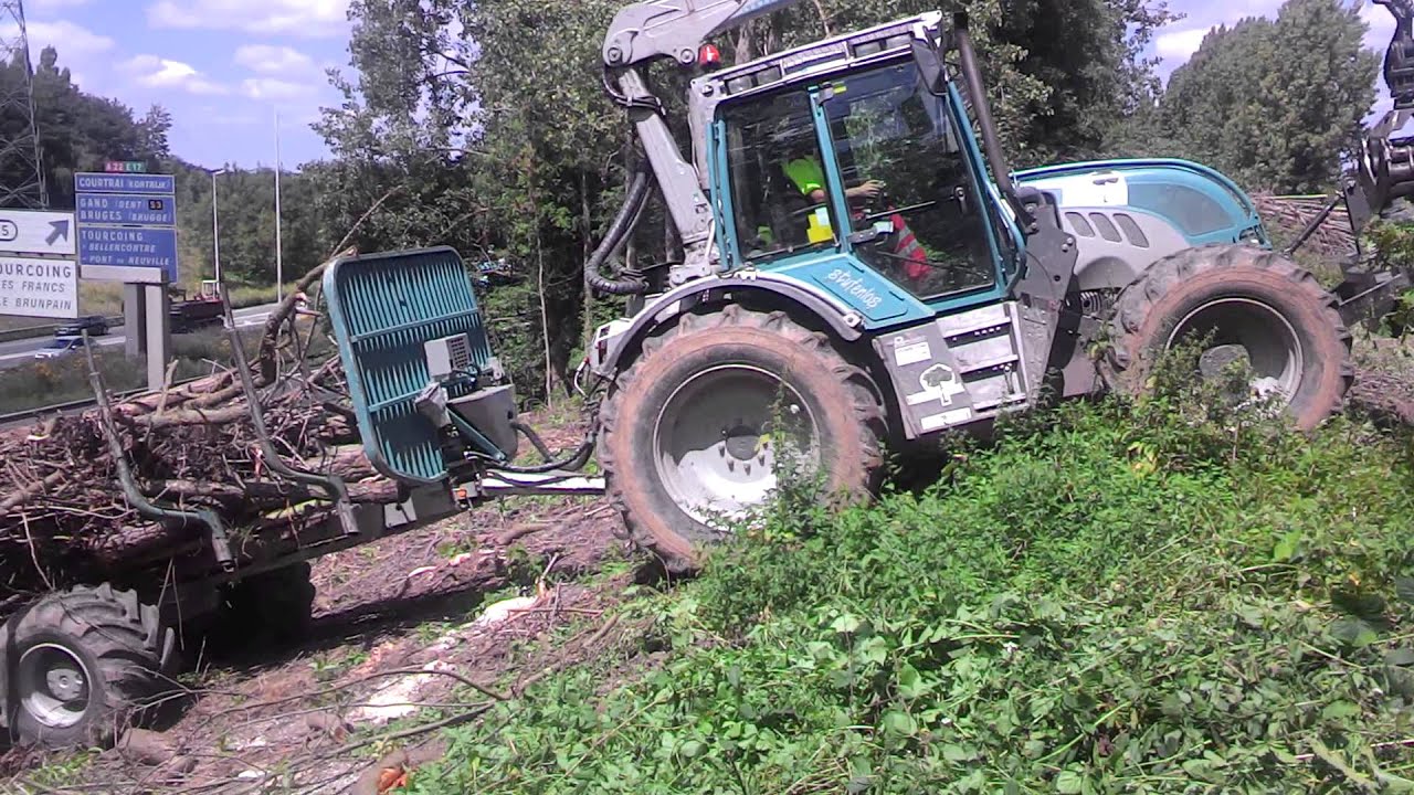 BEDDELEM pm pfanzelt débardage talus d'autoroute