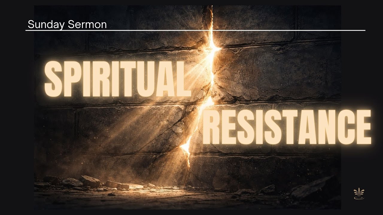 Spiritual Resistance | 1.18. 26 | Craig Morton