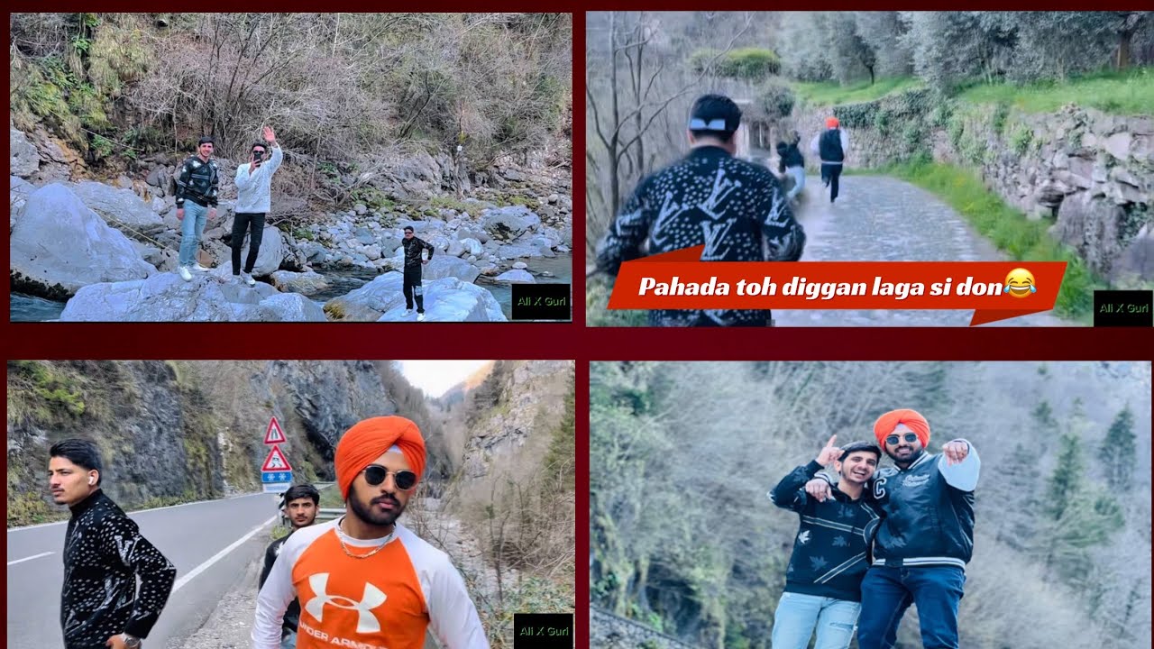 Pahadan utte Pange with Don and Nasir. Ali x Guri