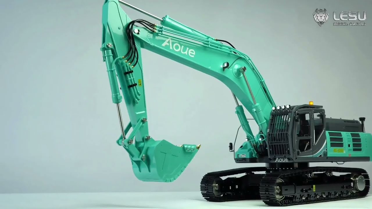 LESU SK500LC 1/14 Remote Control Hydraulic Excavator RC Digger Painted Assembled