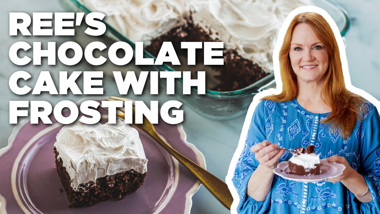 Ree Drummond's Chocolate Cake With 7-Minute Frosting | The Pioneer Woman | Food Network