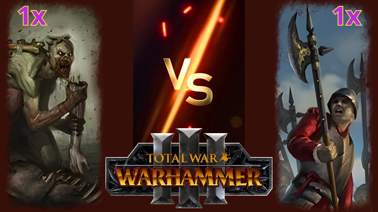 Can Crypt Ghouls Beat Halberdiers in Total War: Warhammer 3?