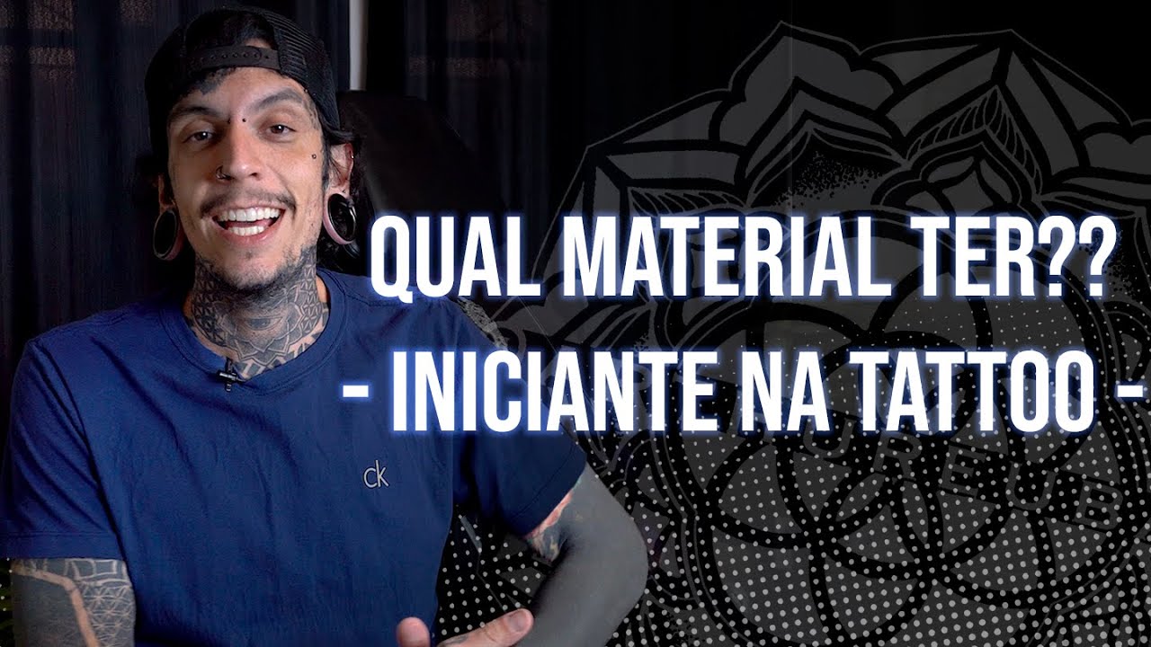 QUAL MATERIAL DEVO TER PARA INICIAR NA TATTOO?? (QUAL MAQUINA & VOLTAGEM UTILIZAR?)
