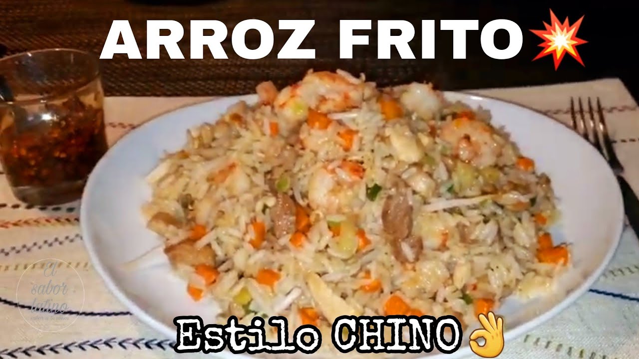 🔴 Arroz Frito Chino 💥 Riquisimo Paso a Paso👌