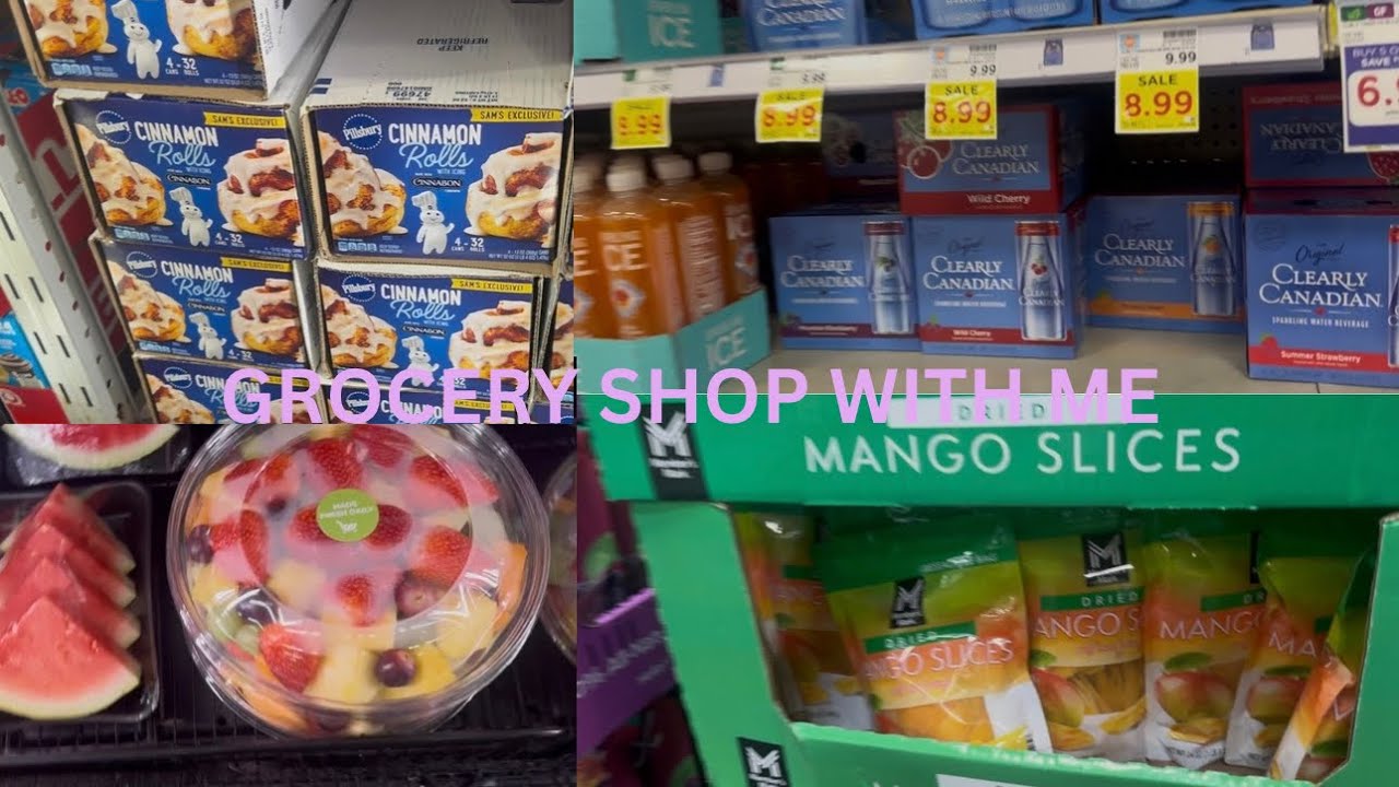 Vlog | Kroger, Sam’s Club, Walmart| Shop With Me| SharnikaM 