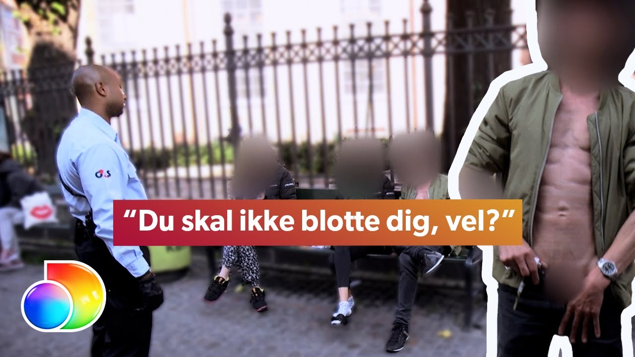 Strøgvagterne | Påvirket mand generer med racisme, trusler og blottelse | discovery+ Danmark