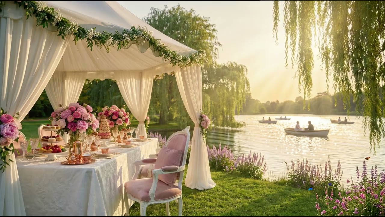 You Are Invited | Bridgerton Lakeside Ambience | Escape Reality