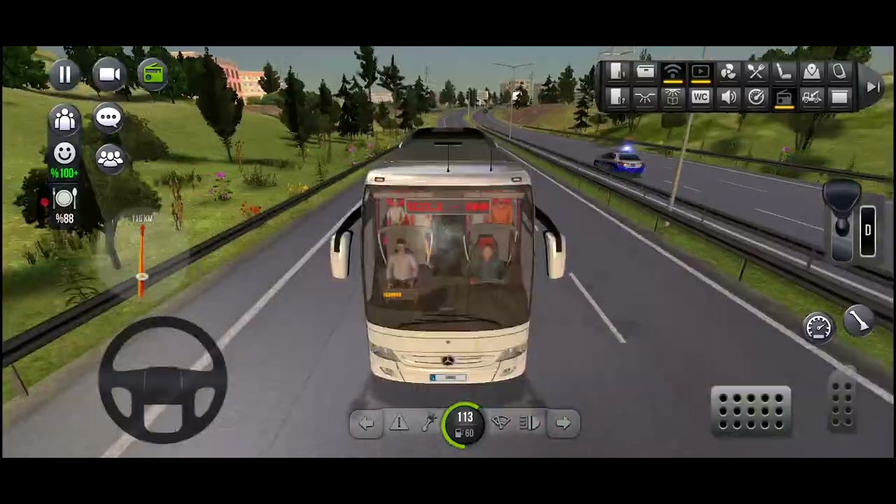 Vugün otobüs simulator ultimate oynadım ama yolcular yüzünden yolculara iyi davranmadım