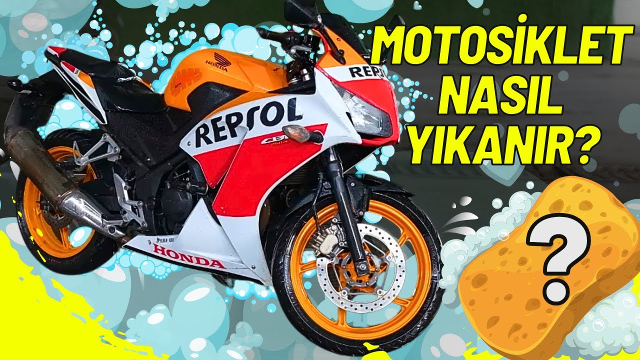 💦MOTOSİKLET NASIL YIKANIR💦PÜF NOKTALAR NELERDİR🤔