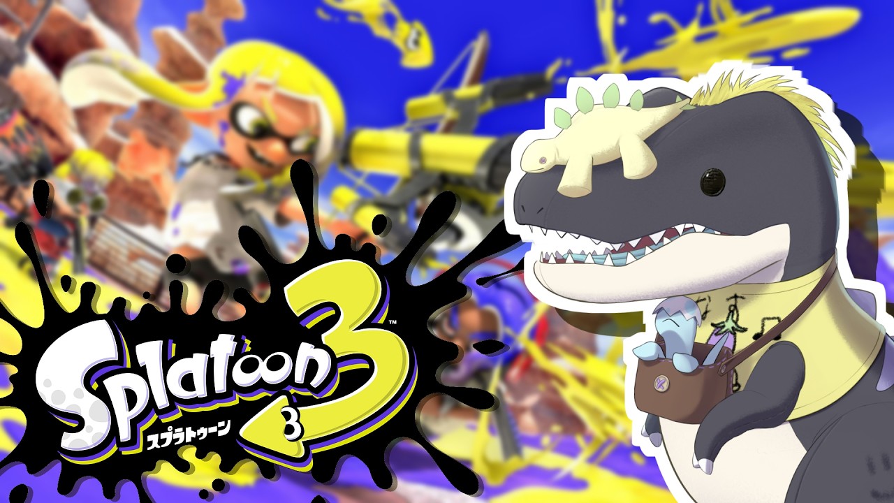 配信できるゲームがないのでとりあえずスプラ【スプラトゥーン3】