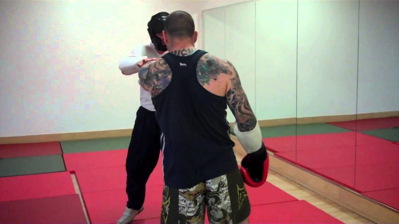 Flinch response and Fence drills at RIPSAW Combatives