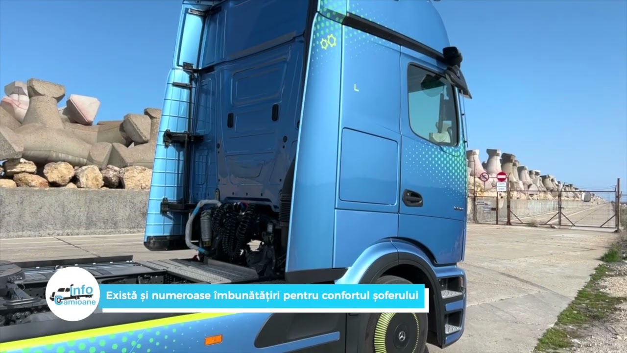 Test-drive cu noul Mercedes-Benz Actros L cu ProCabin