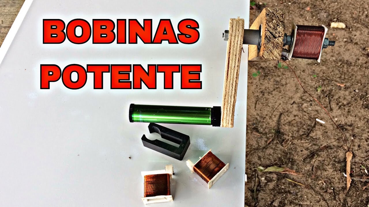 COMO ENROLAR BOBINAS FAZENDO PRODUZIR MAIS CORRENTE