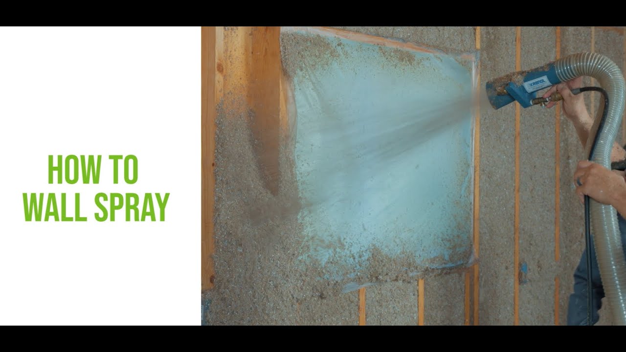 How to Wall Spray with SANCTUARY Cellulose Insulation