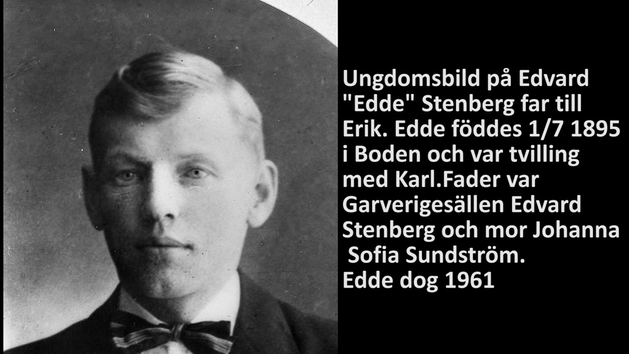 Harads Historia, Smedvägen 1 3, Edde o Erik Stenberg