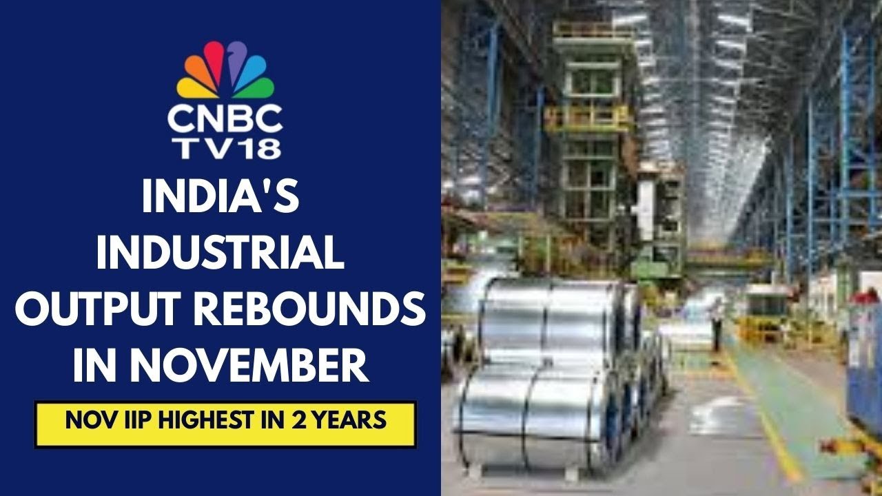 India's November Industrial Output At 6.7%; Mining, Manufacturing Boost Factory Output | CNBC TV18