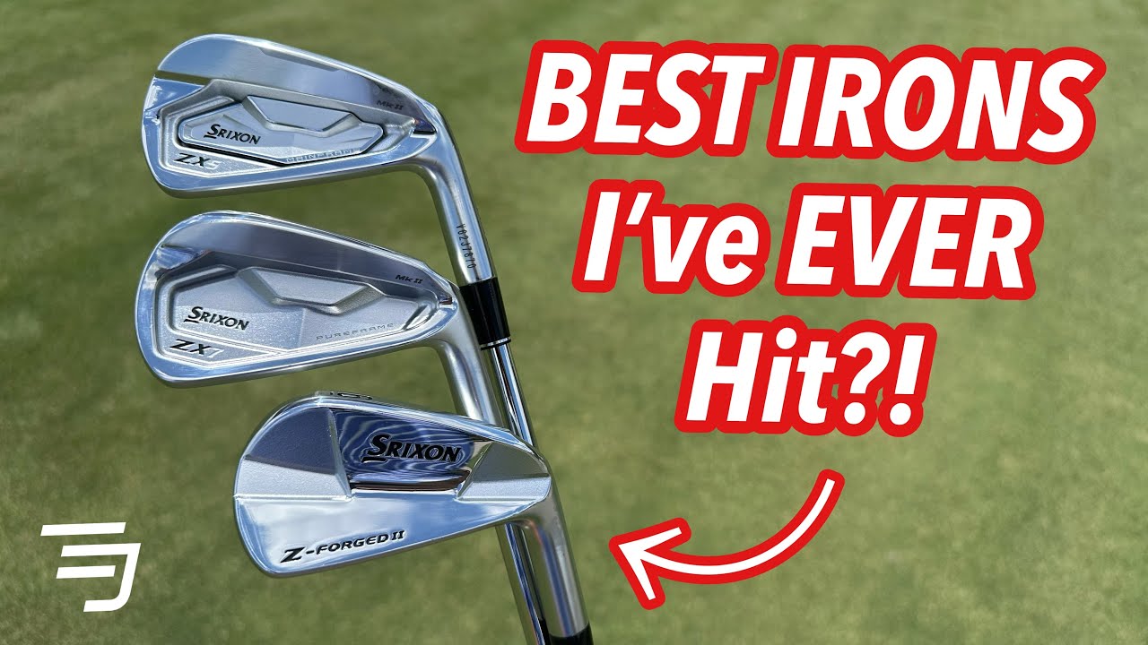 These Irons are a MUST TRY! | Srixon Z Forged II, ZX7 MKII, ZX5 MKII