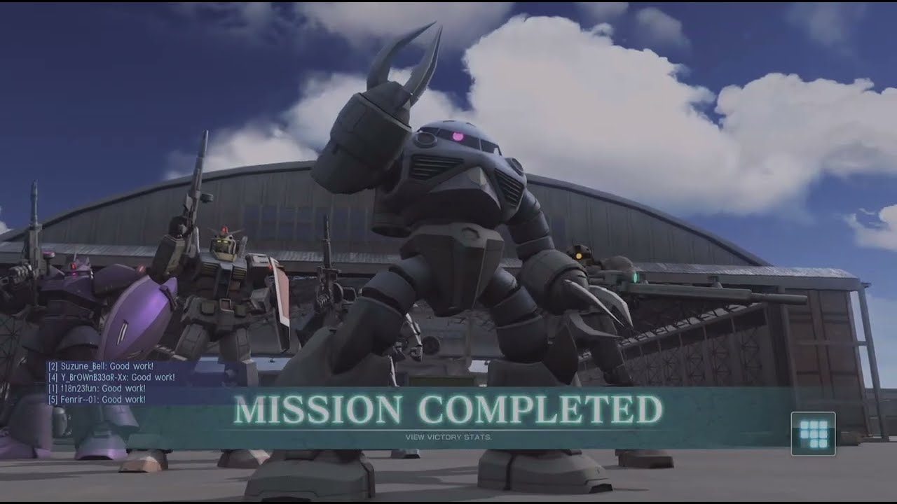 Gundam Battle Operation 2 -GBO 2- Ground Battle - lvl 4 Z'Gok
