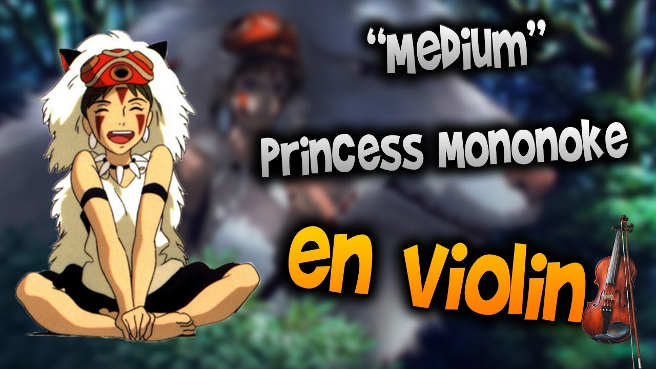 Princess Mononoke Theme en Viol&iacute;n|How to Play,tutorial,tab,partitura,como tocar|Manukesman