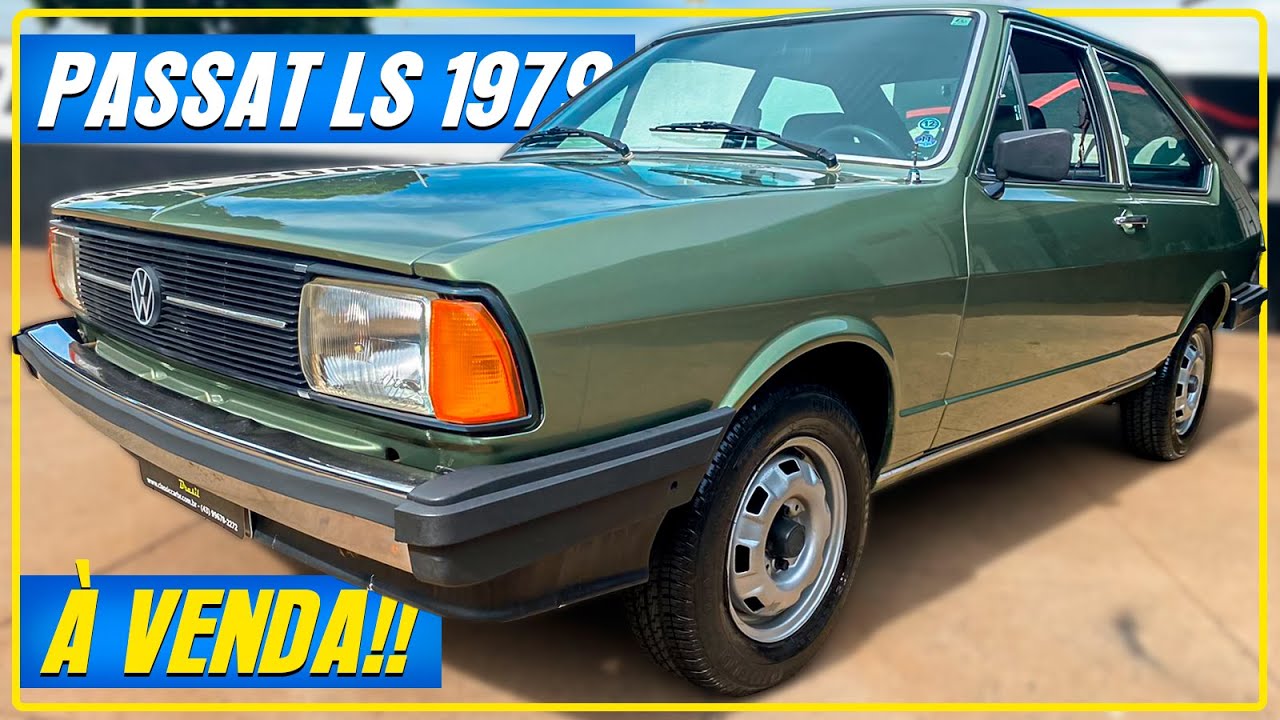 (VENDIDO) PASSAT LS 1979 PLACA DE COLECIONADOR À VENDA!! / MAREZE JÚNIOR / CLASSIC CAR BRASIL
