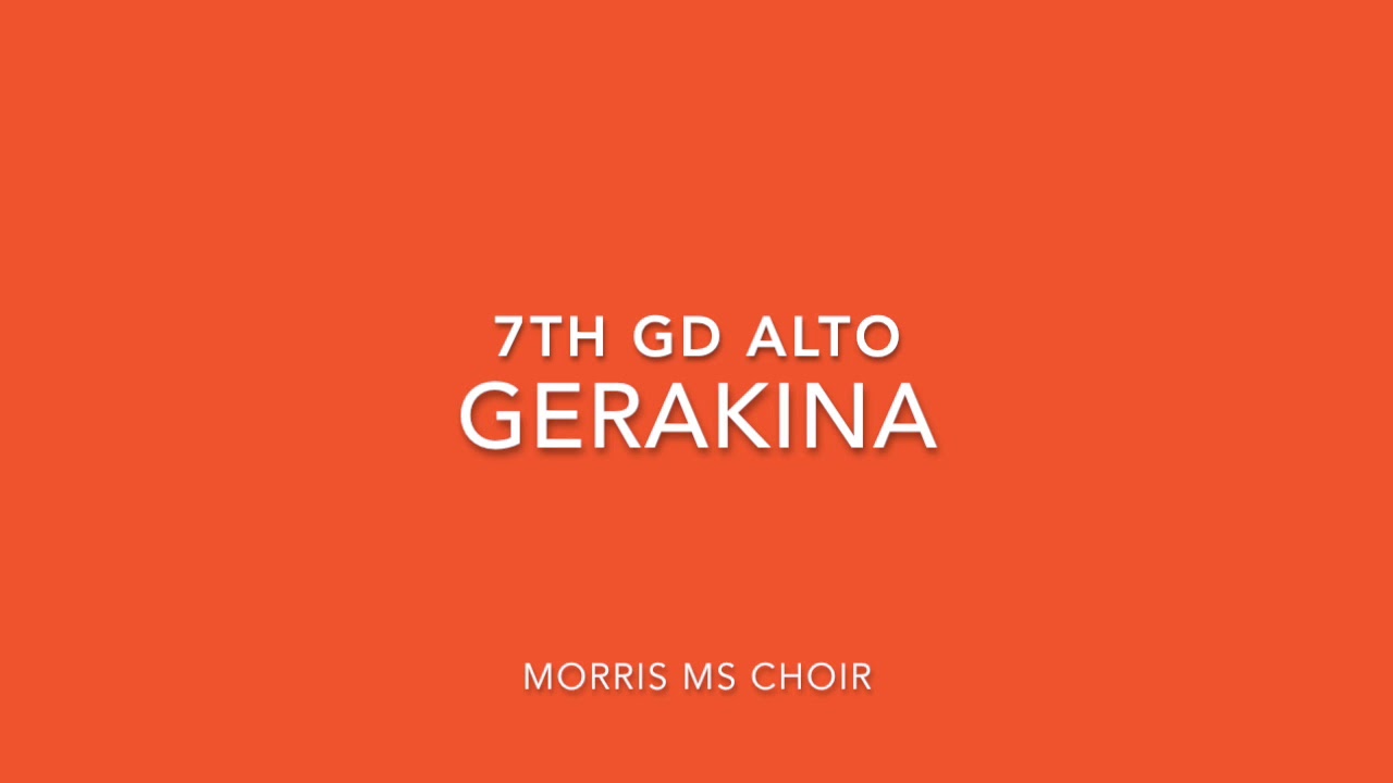 Gerakina-7th Gd ALTO