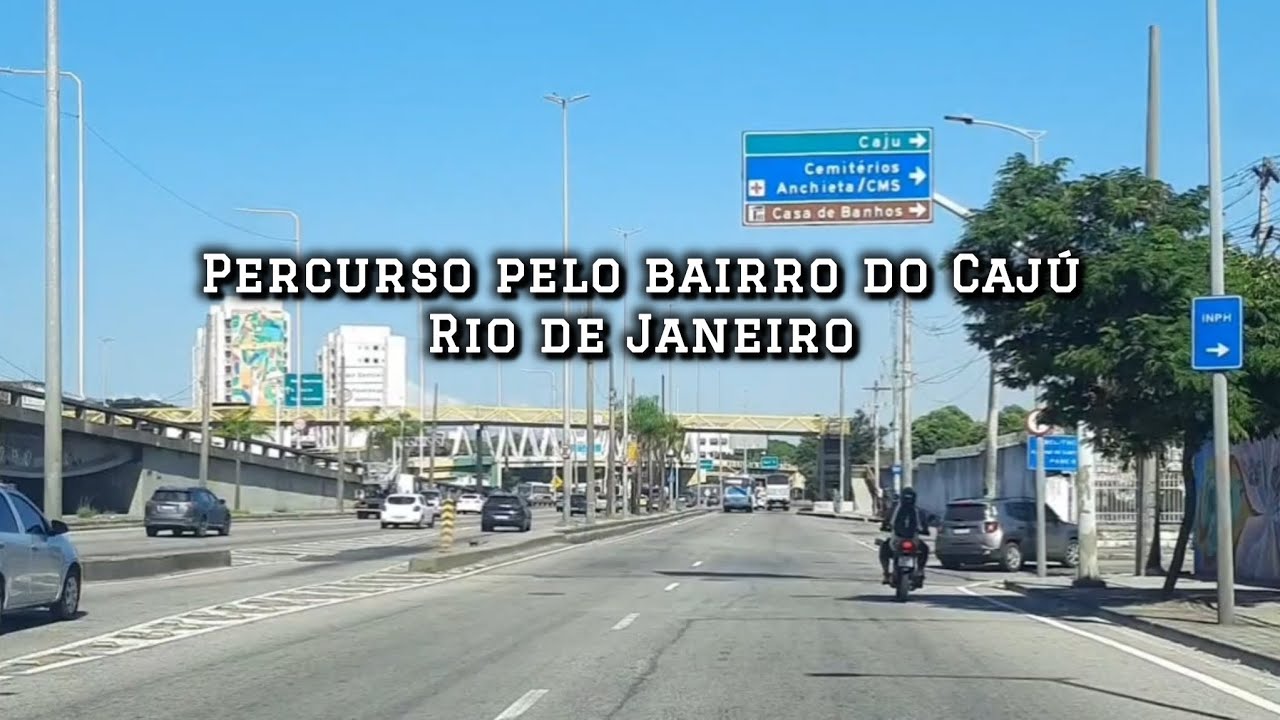 Vem conosco neste percurso pelo bairro do Cajú, zona norte do Rio de Janeiro. 