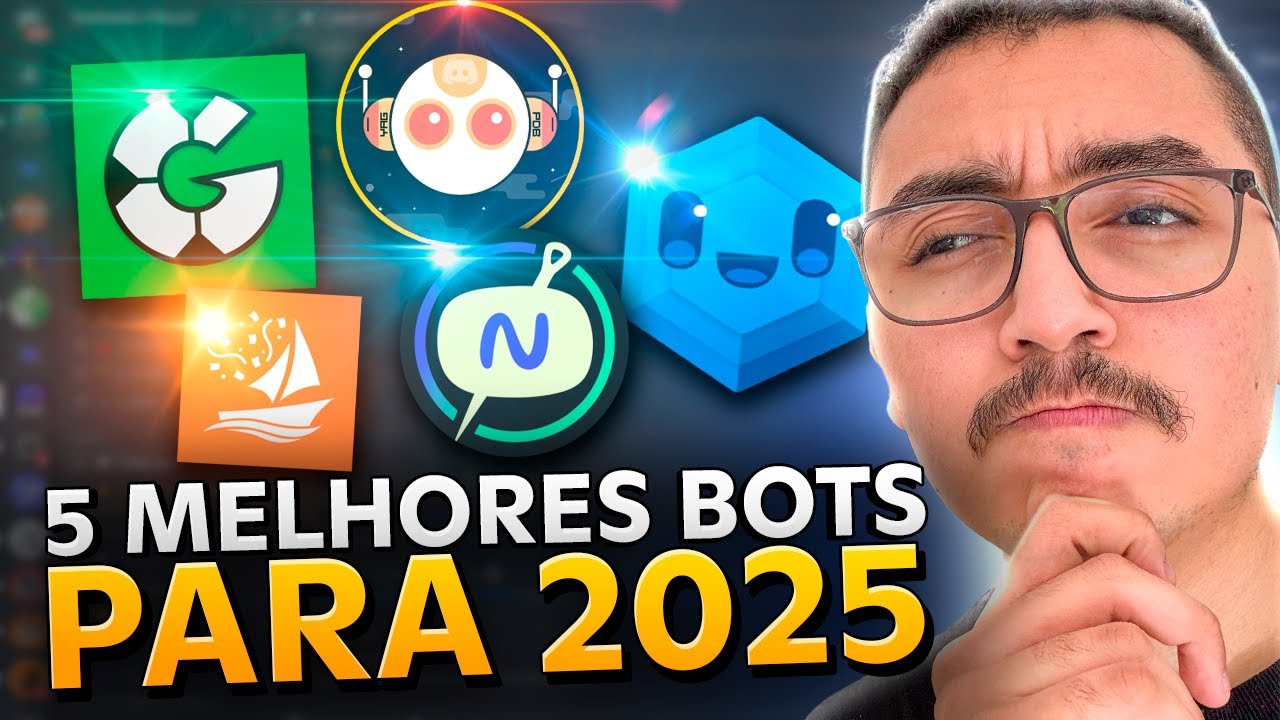 TOP 5 MELHORES BOTS de DISCORD para 2025!
