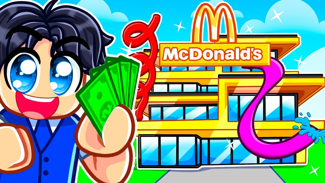 I Spent $945,456 For The BEST LUXURY MCDONALDS In Roblox!