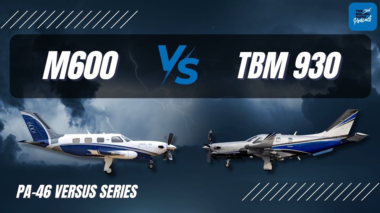 PA46 против серии: PIPER M600 против TBM 930