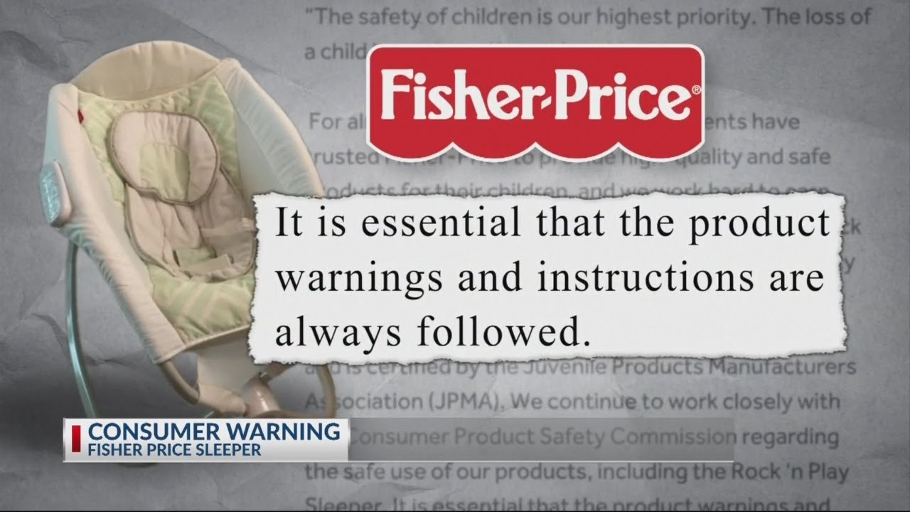 Rock 'n Play consumer warning