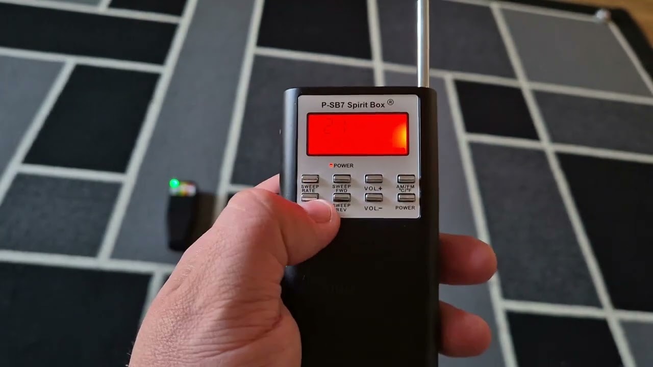 How to use a P-SB7 Spirit Box