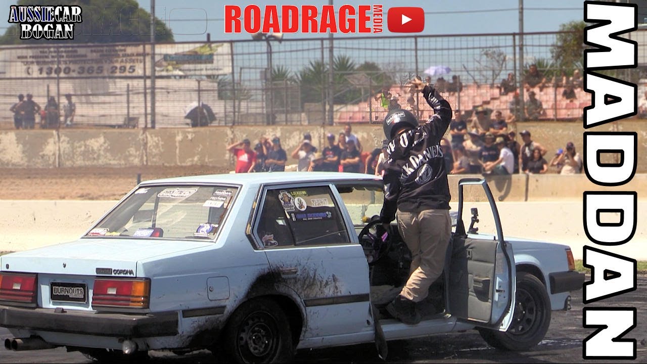 Never Back Down 2 - Daniel AKA Mad Dan and his burnout Car.