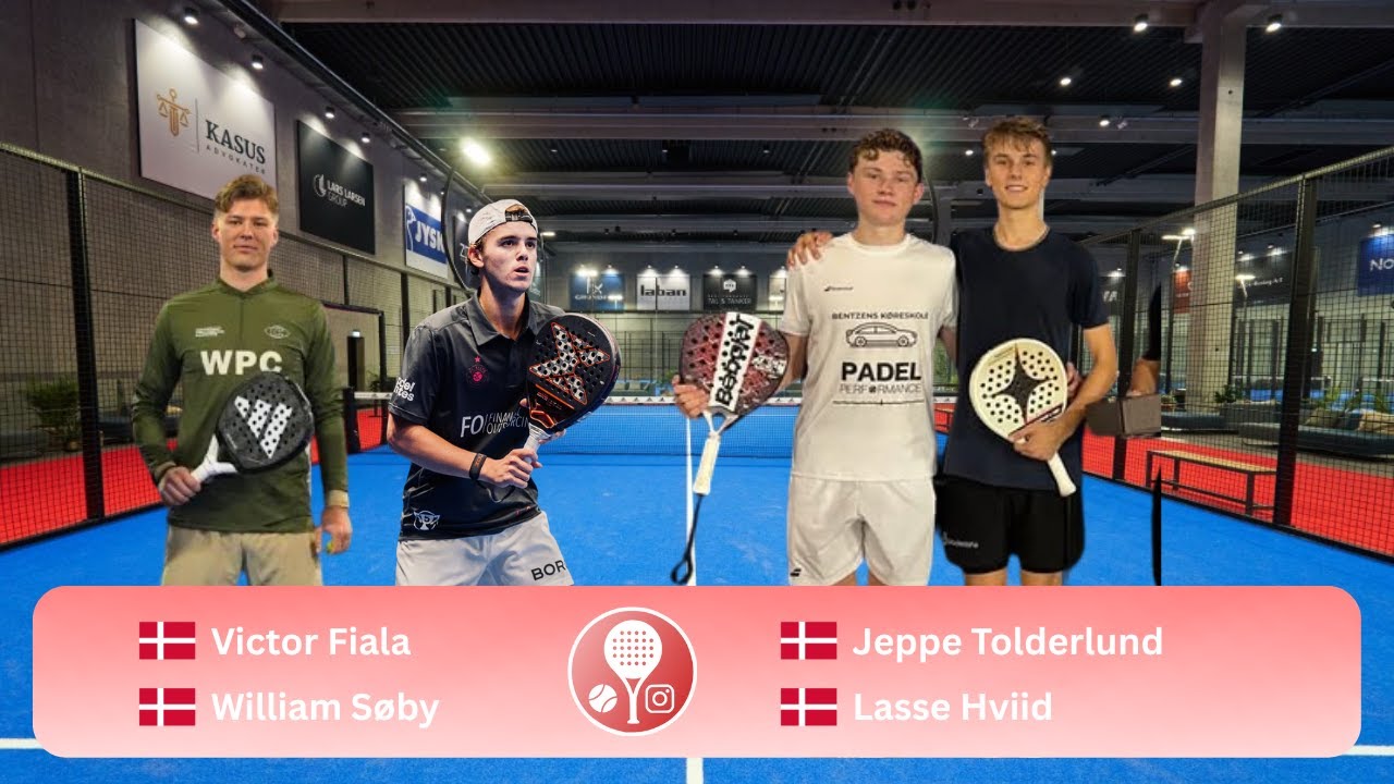 Highlights | Victor Fiala & William Søby vs Jeppe Toderlund & Lasse Hviid | DPF500 Silkeborg