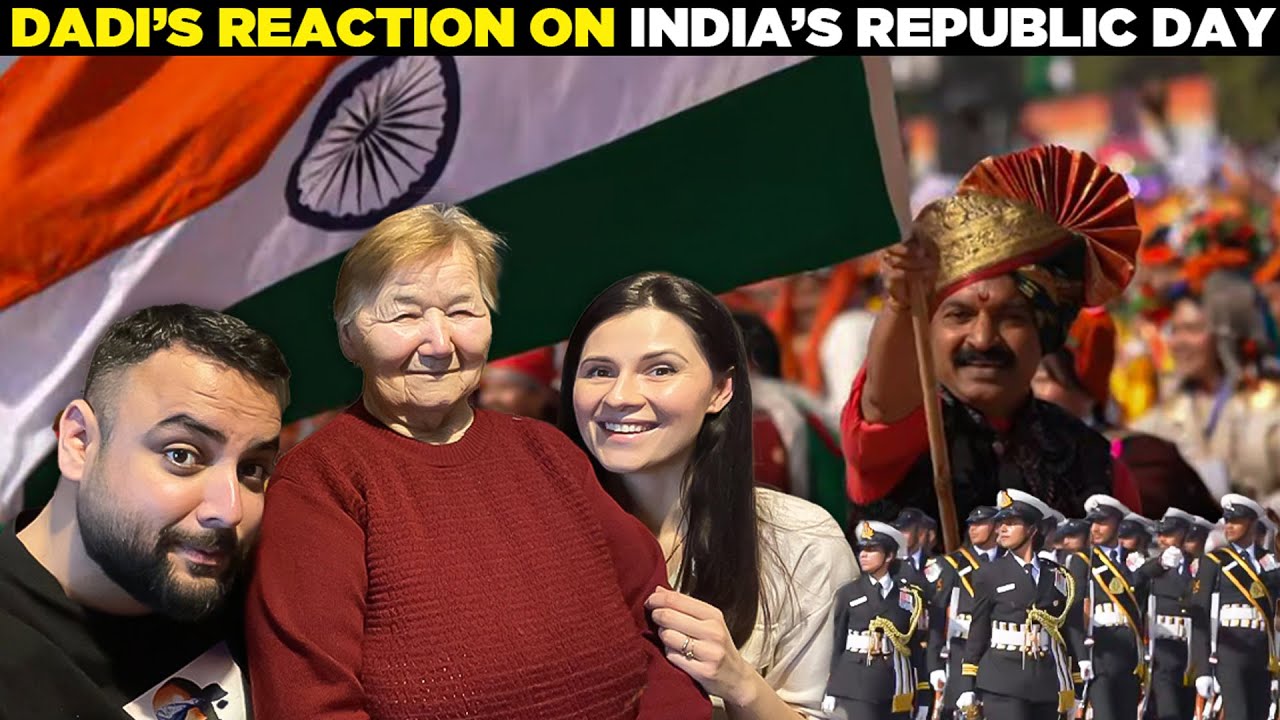 Polish Grandmother Reacts to India's 76th Republic Day Parade | 26th January 2025