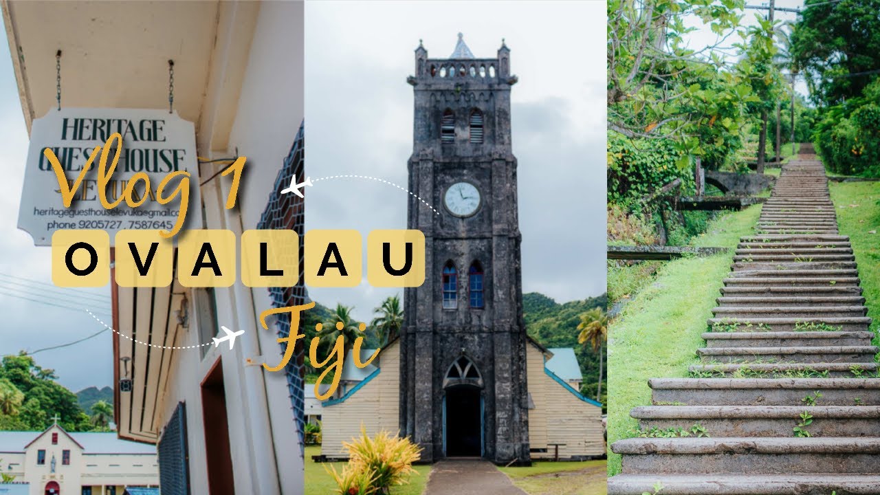 Exploring Fiji I Ovalau Island I Cinematic Vlog I Vlog 1