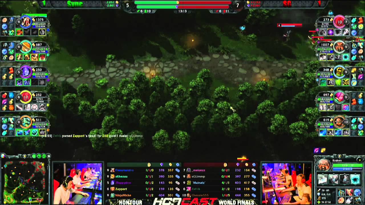 HoN Tour World Finals Semi-Final - sG vs Sync game 3