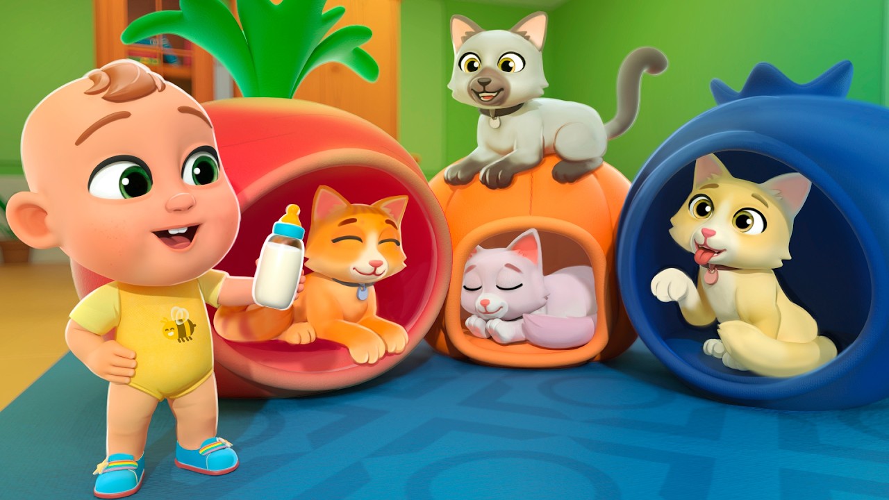 Pussy Cat, Pussy Cat Song + More Nursery Rhymes by Lalafun