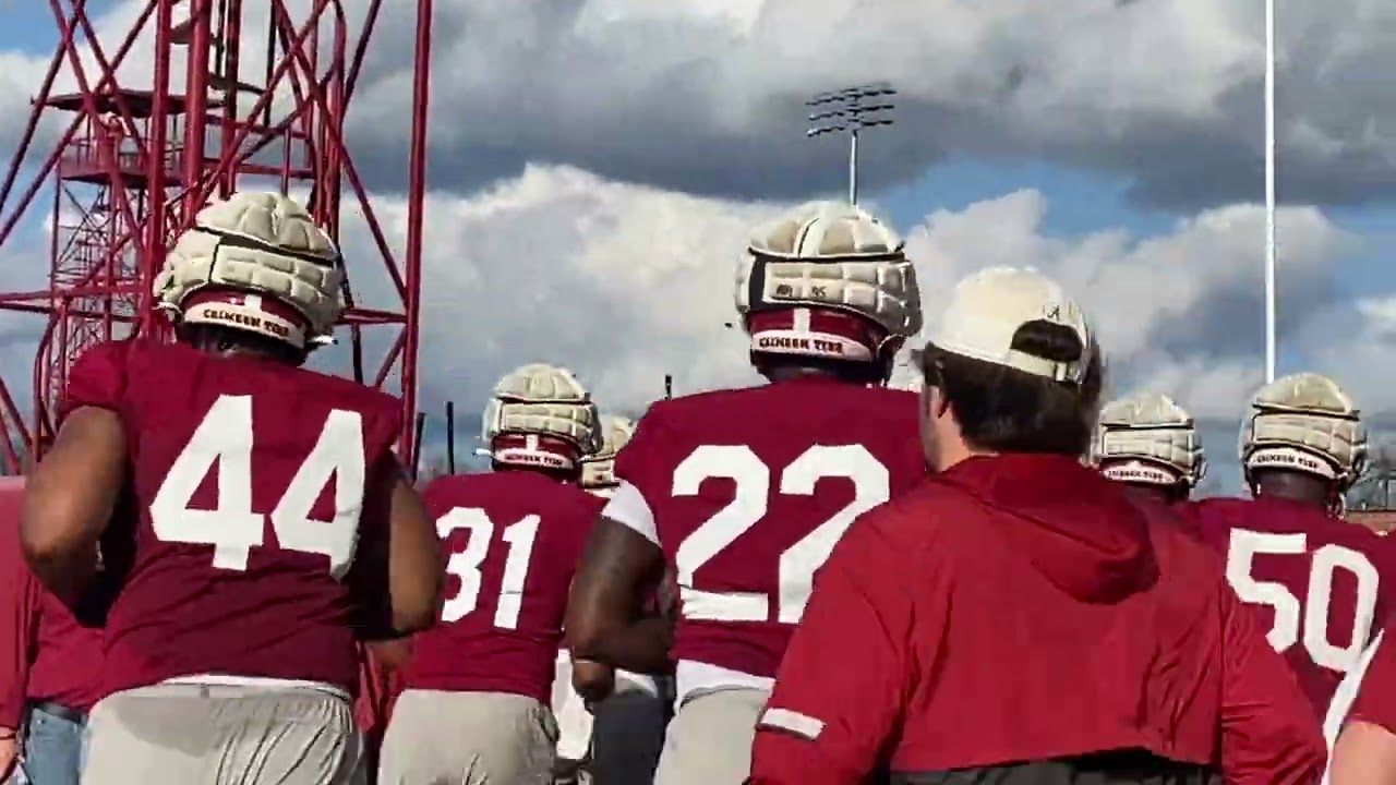 Alabama Football's Second Spring Practice in 2024