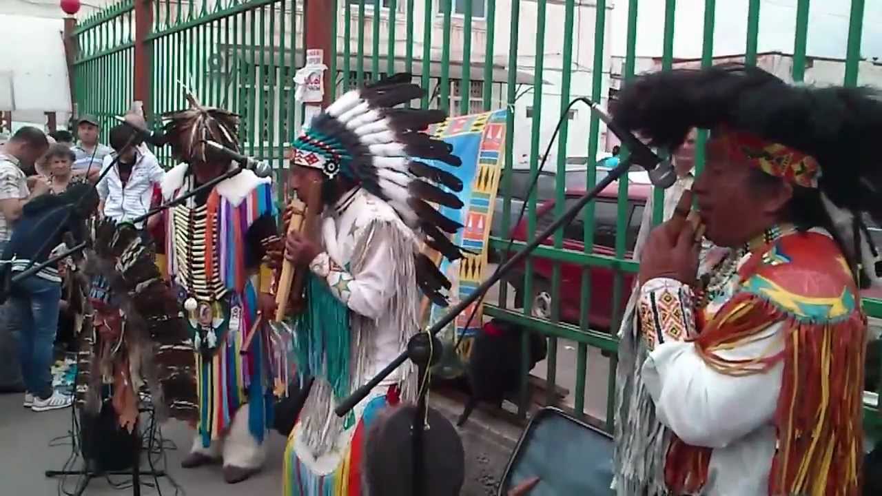 Перуанские индейцы на Кавказе