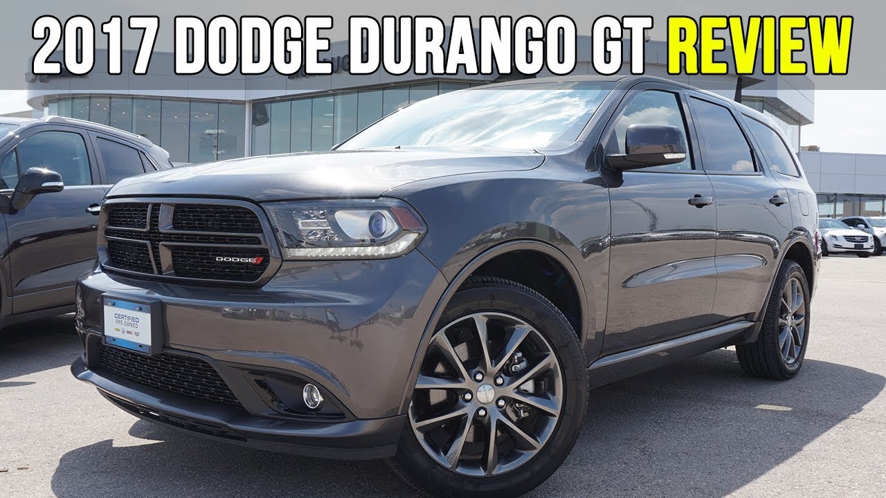 2017 Dodge Durango GT AWD | 5.7L HEMI, Blu-Ray & More! (In-Depth Review)