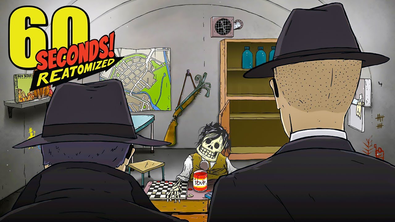 DOSLI LJUDI U CRNOM! (MOZDA PREZIVEO) - 60 Seconds! Reatomized