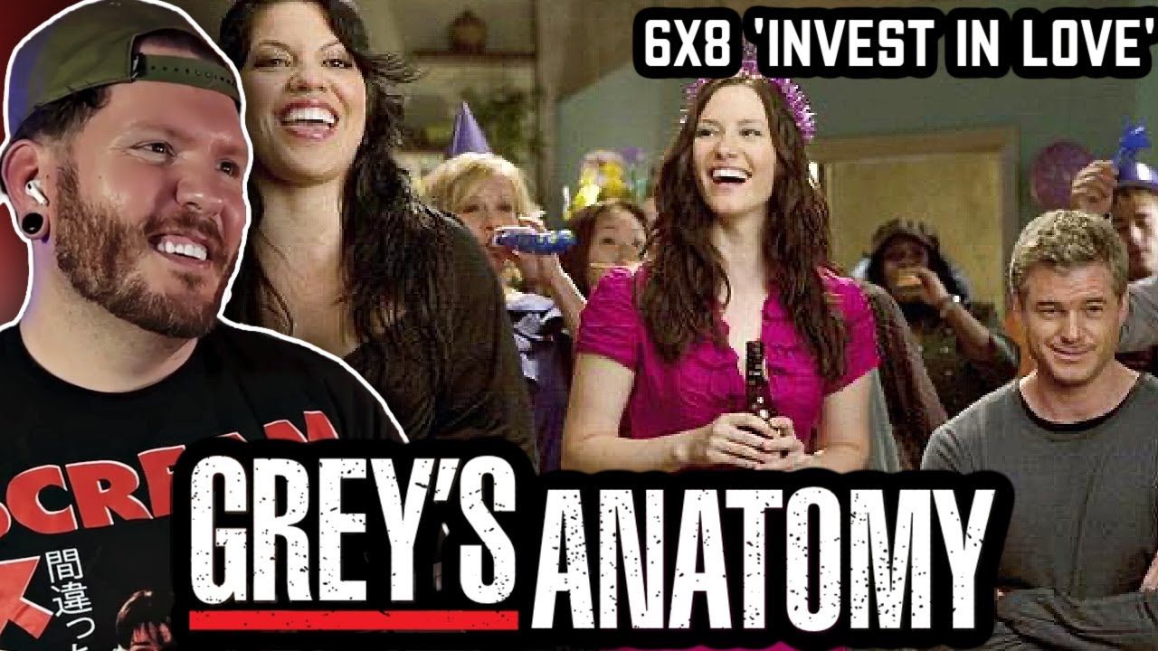 First time watching Grey's Anatomy REACTION 6x8 'INVEST IN LOVE'