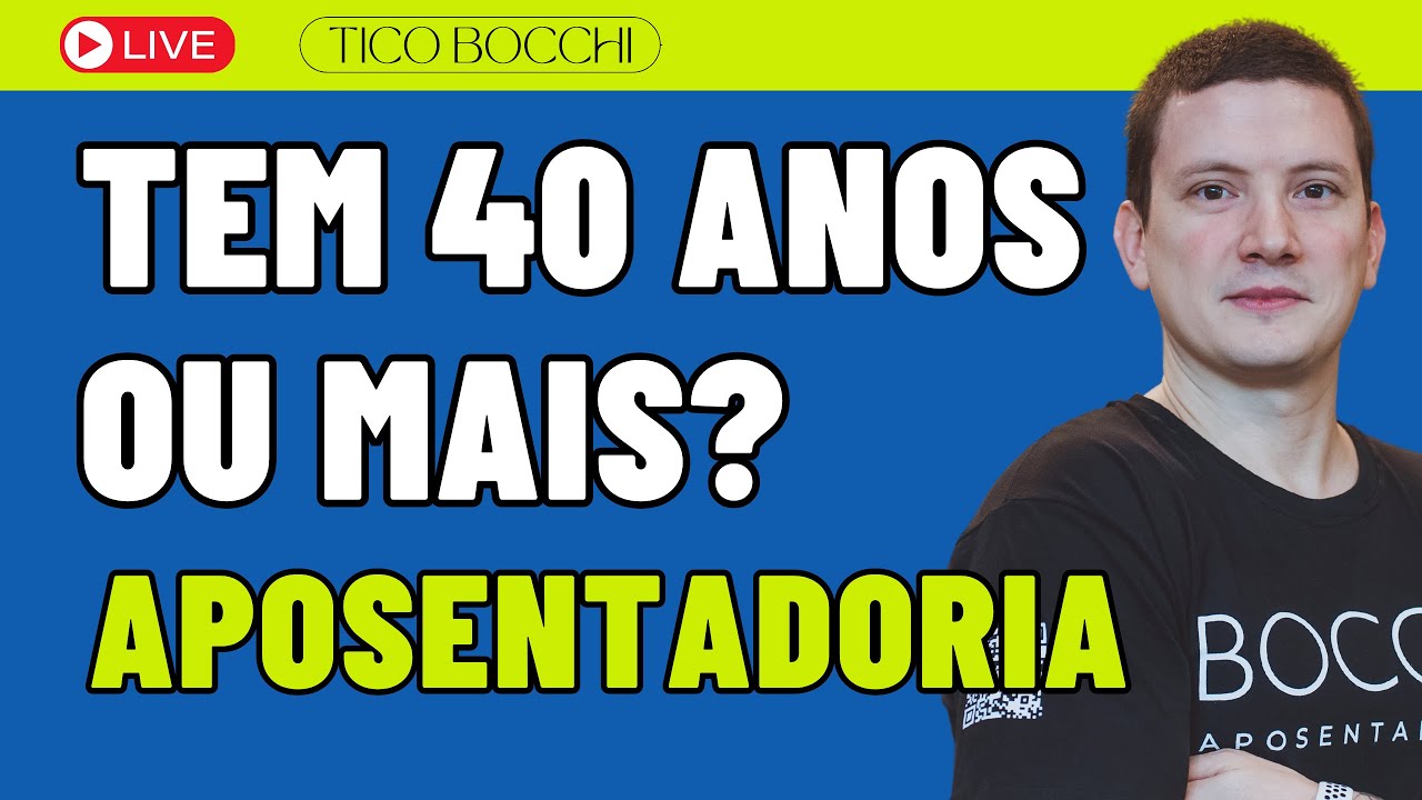 QUEM TEM MAIS DE 40 ANOS PRECISA VER ISSO