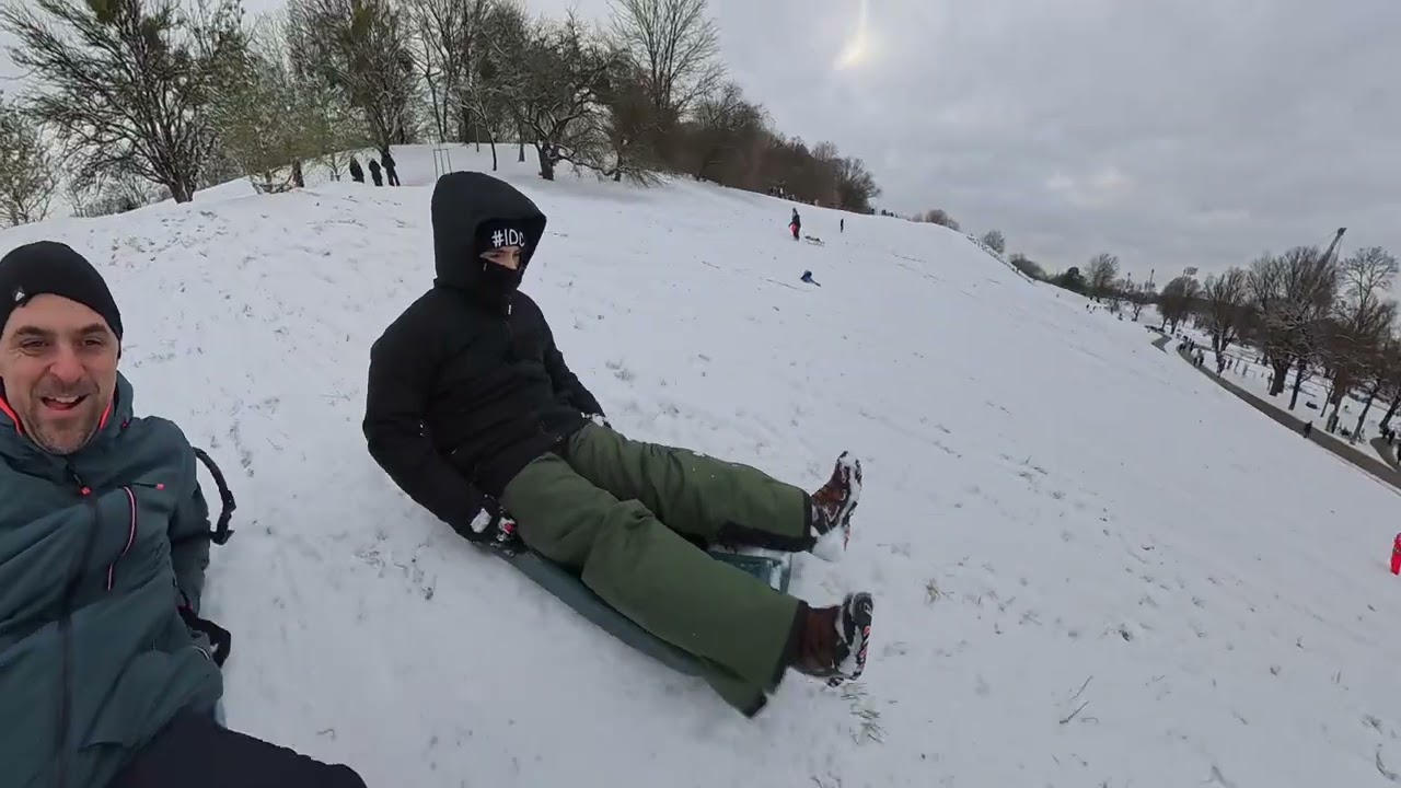 Olympiaberg München sankanje