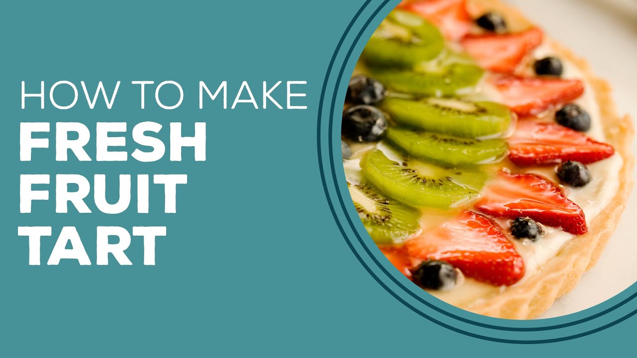 Blast from the Past: Fresh Fruit Tart Recipe | Easy Desserts at Home | Fruit Dessert