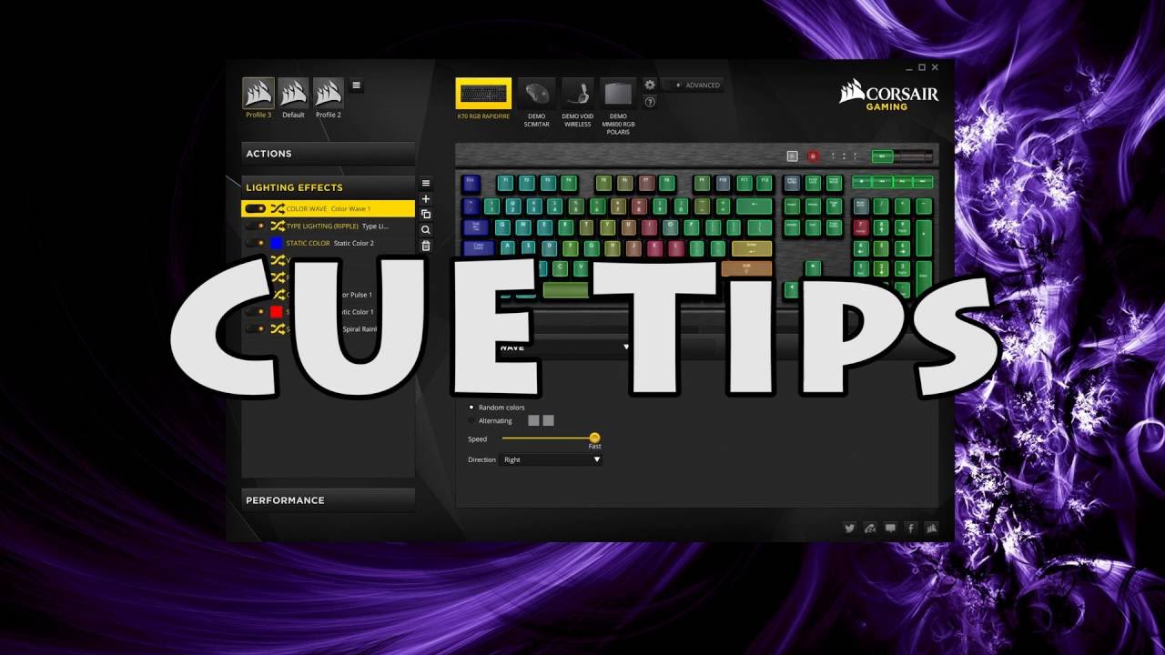 CUE-stions?  CUE and K70/Strafe Follow Up Video!