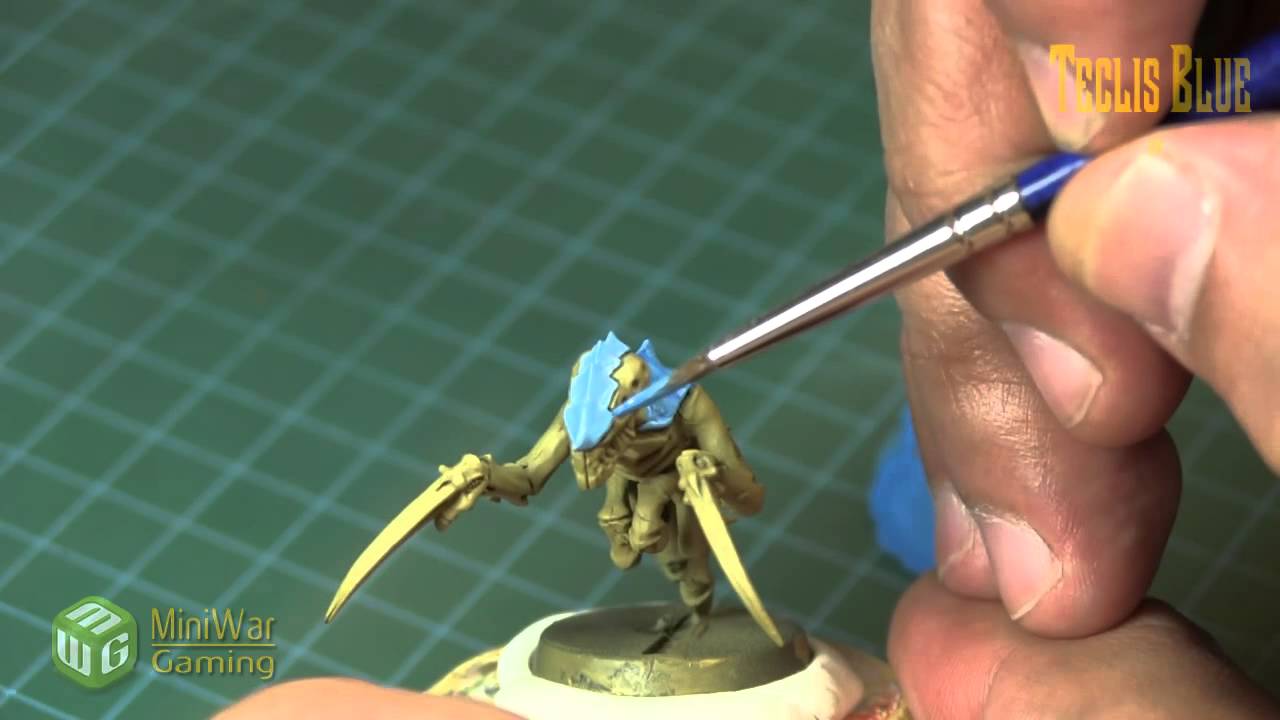 Quick Tip Feathering Tyranid Armor