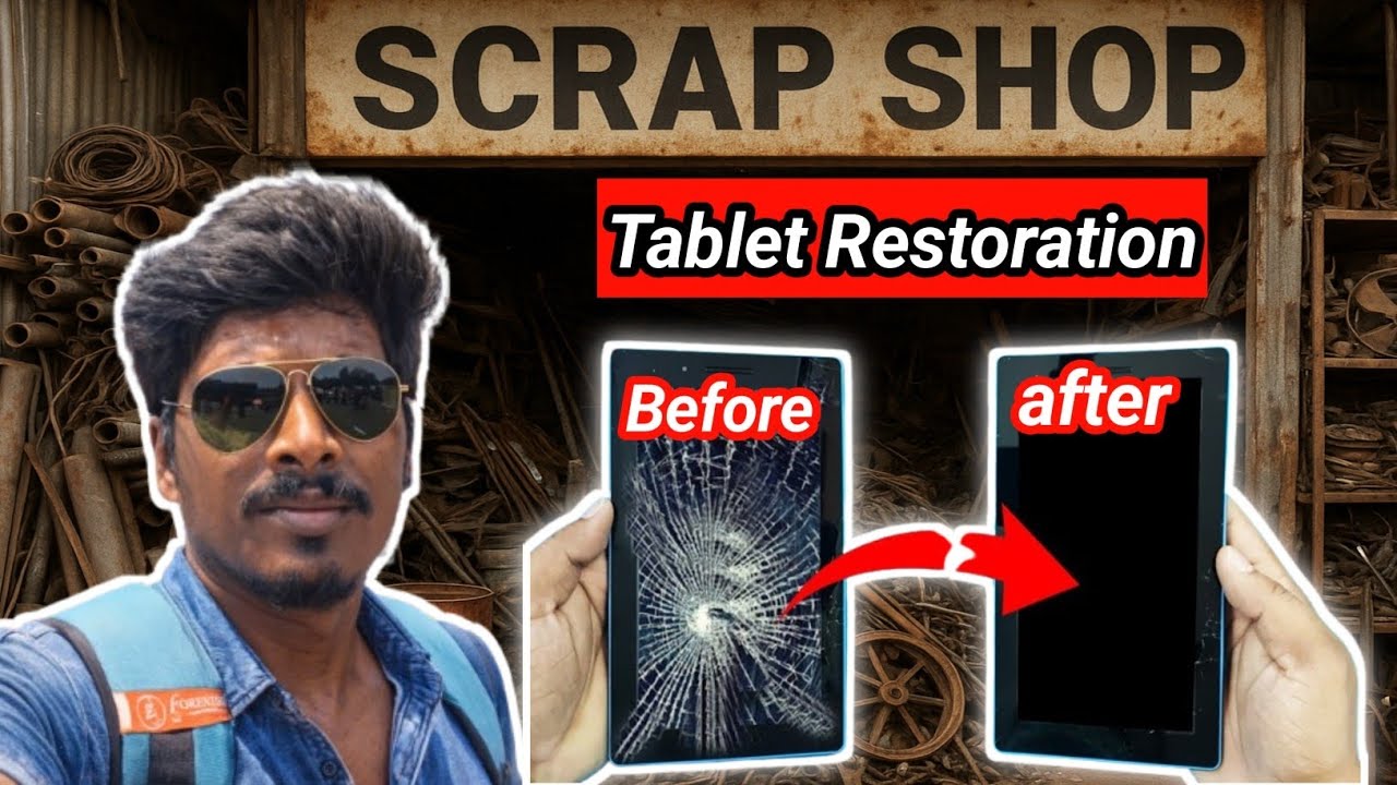&ldquo;Scrap Shopல இருந்து வாங்கிய Tablet Full Restoration! 😱 Dead to Alive Transformation | R2D Info&rdquo; 