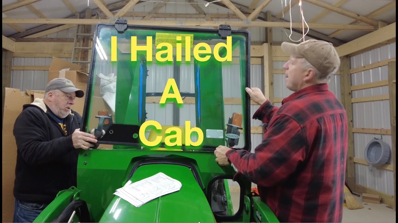 John Deere 1025R: Installing A Cab, Heater, and Wiper Motor