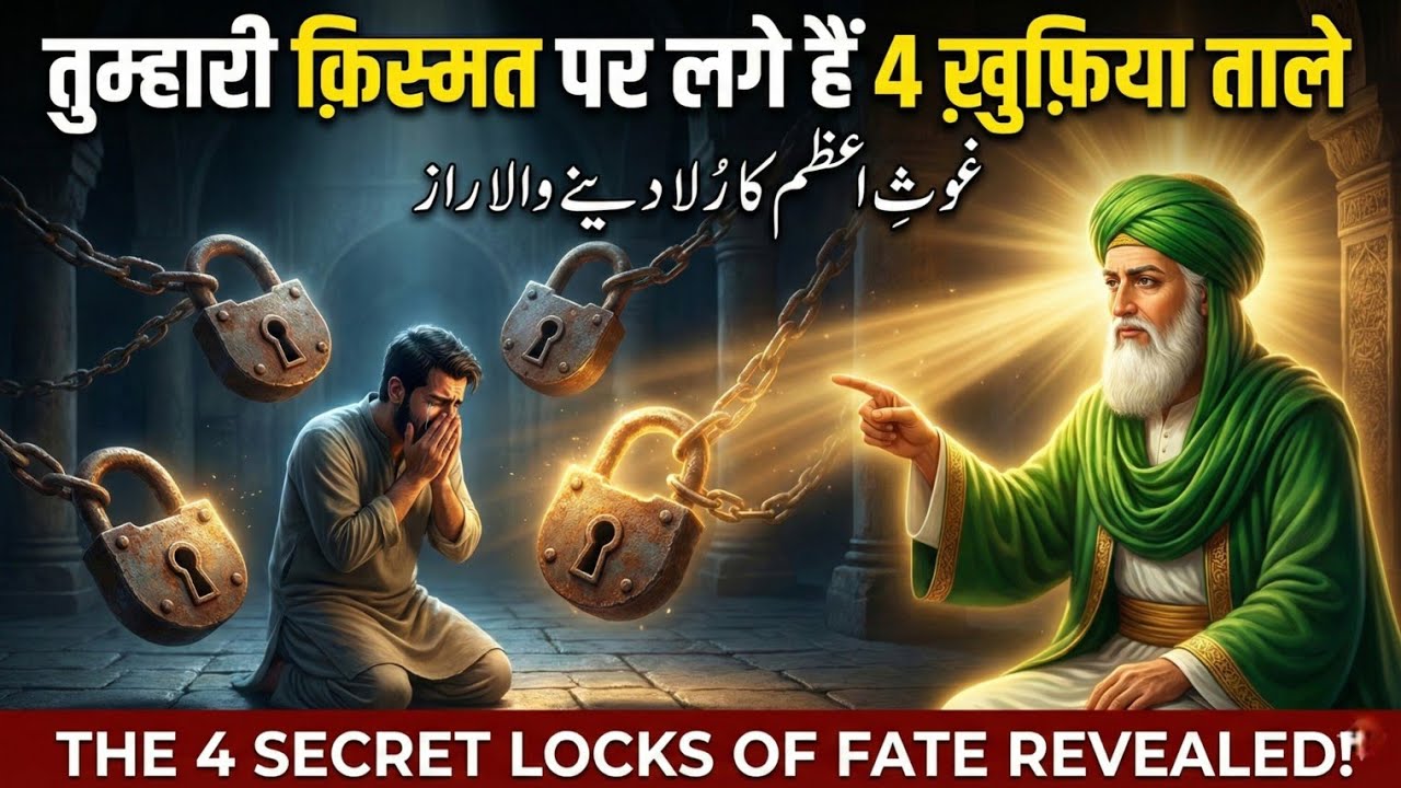 Qismat Ke 4 Khufiya Taale Aur Gause Azam Ka Raaz | Sufi Taleem